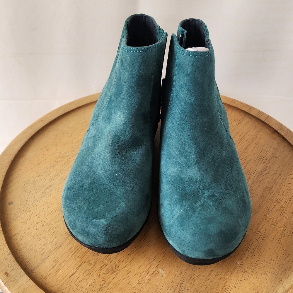 Dansko Larkin Teal Ankle Boots - Picture 4 of 11